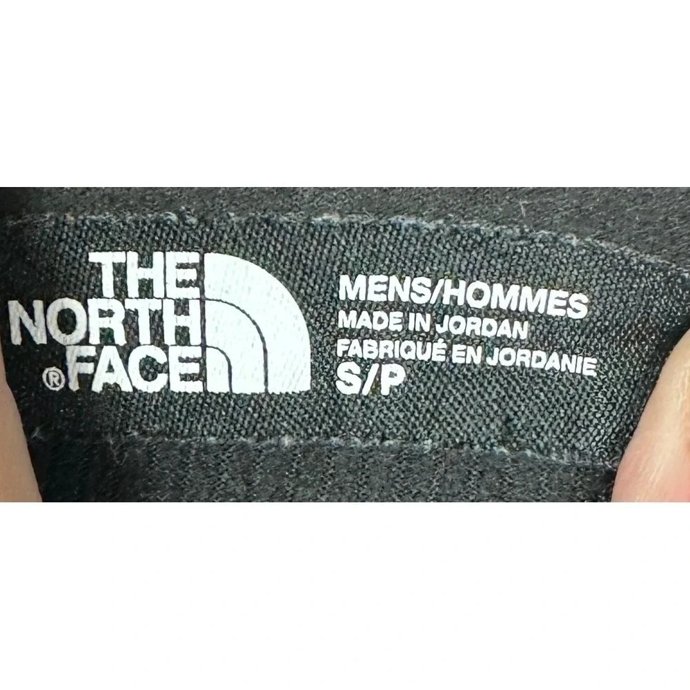 The North Face Jacket Mens Small Black Full Zip Softshell Mock Neck Long Sleeve
